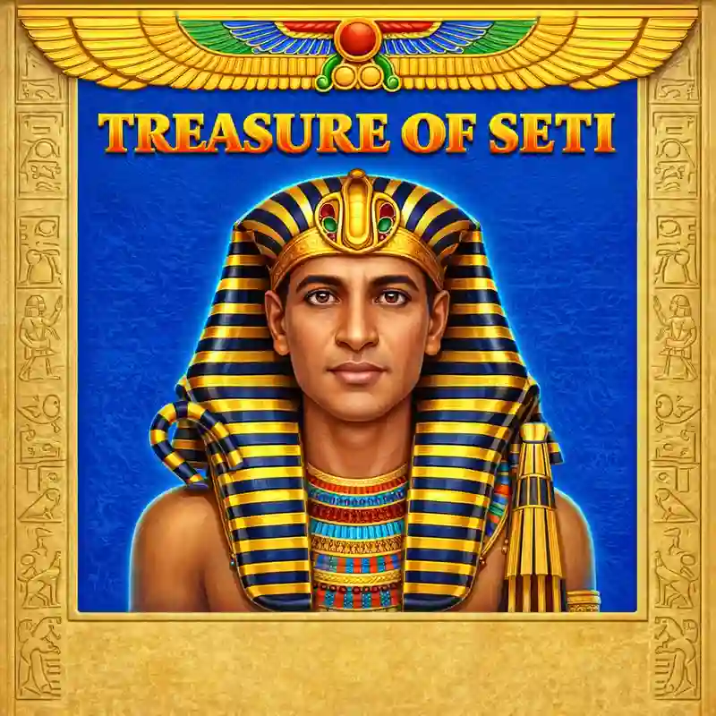 Treasure of Seti casino game banner